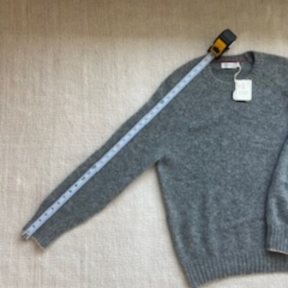 BRUNELLO CUCINELLI MEN'S WOOL BLEND CASUAL CREW NECK SWEATER/PULLOVER - SIZE 52 - Picture 9 of 9